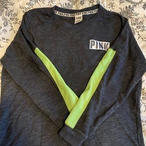 Victoria’s Secret PINK Dark Gray & Lime Green